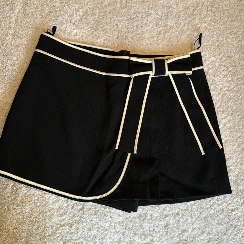 Red Valentino black shorts.
